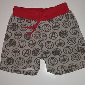 Avengers Boys Shorts 18-24 months